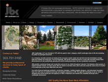 Tablet Screenshot of jbklandscape.com